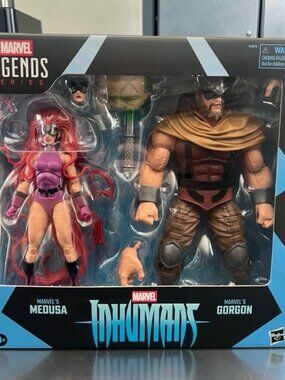 NIB Marvel Legends Series MEDUSA & GORGON Action Figure 2 Pack THE INHUMANS